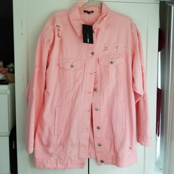 Distressed Jean jacket - Picture 2 of 2